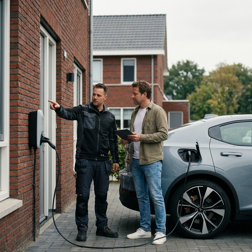 Laadpaal thuis kosten