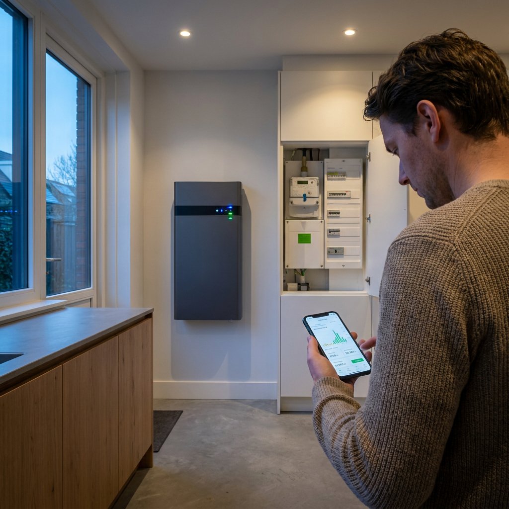 Thuisbatterij zonder zonnepanelen