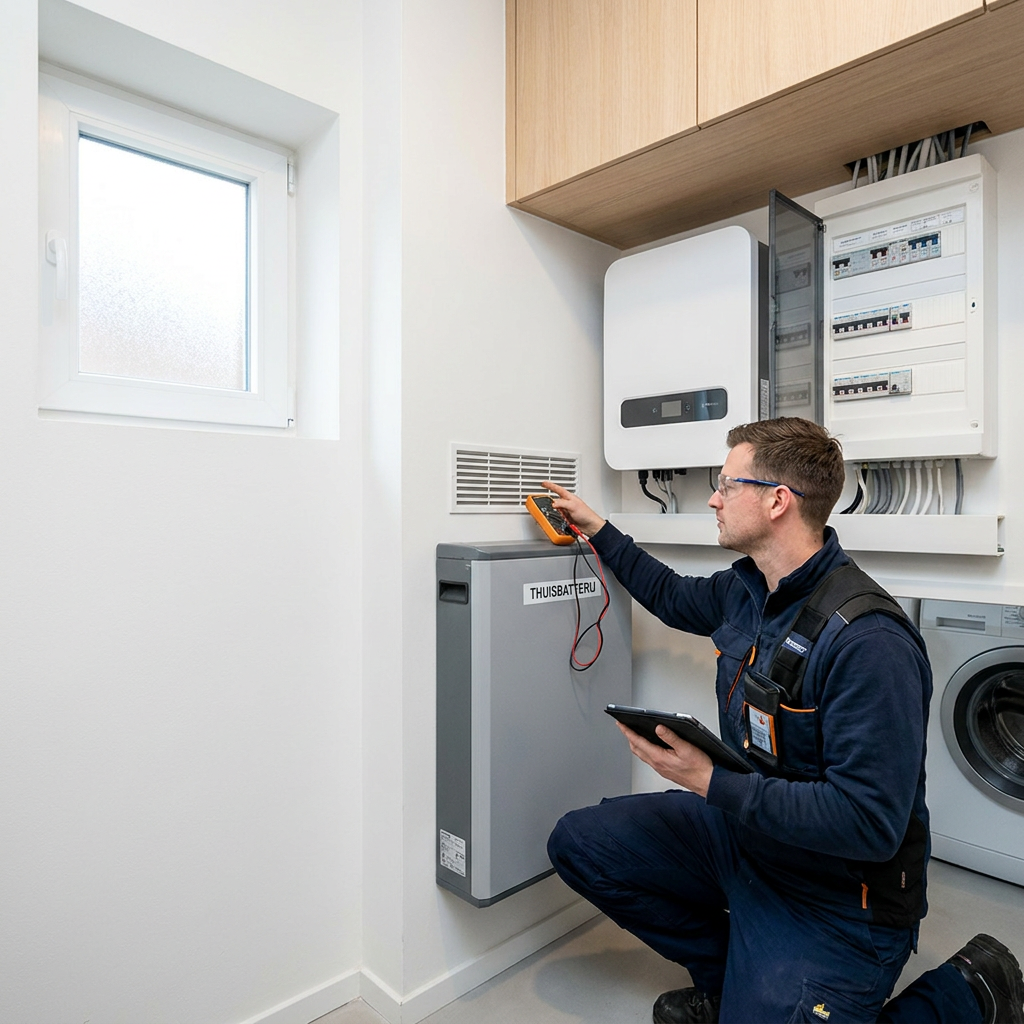 Brandveiligheid thuisbatterij