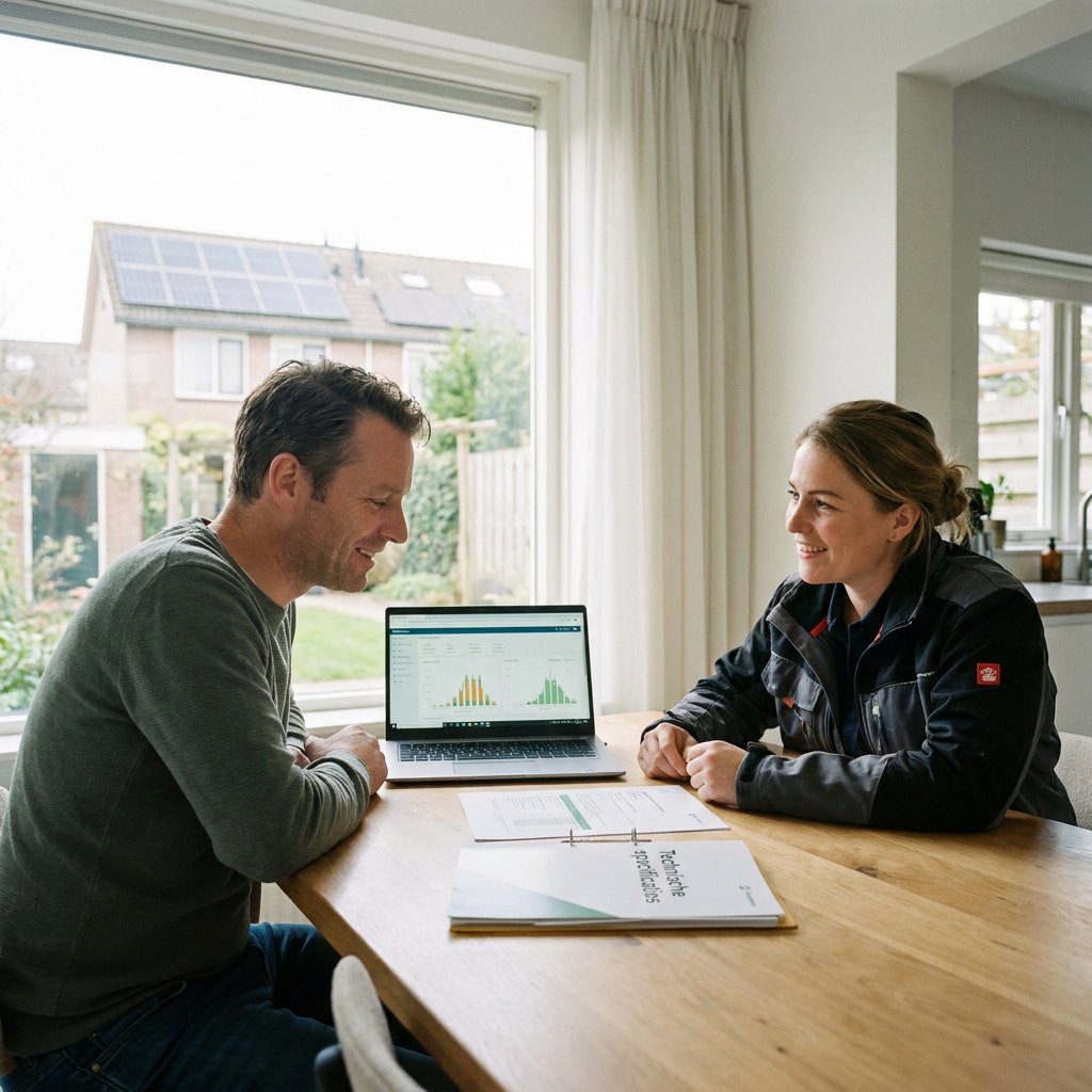 Thuisbatterij offerte checklist