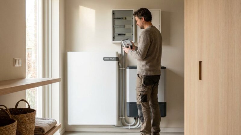 Thuisbatterij zonder slimme meter
