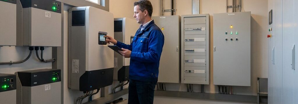Zakelijke batterij noodstroom